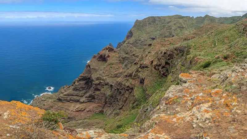Costa de Chinamada, en el macizo de Anaga (Tenerife)