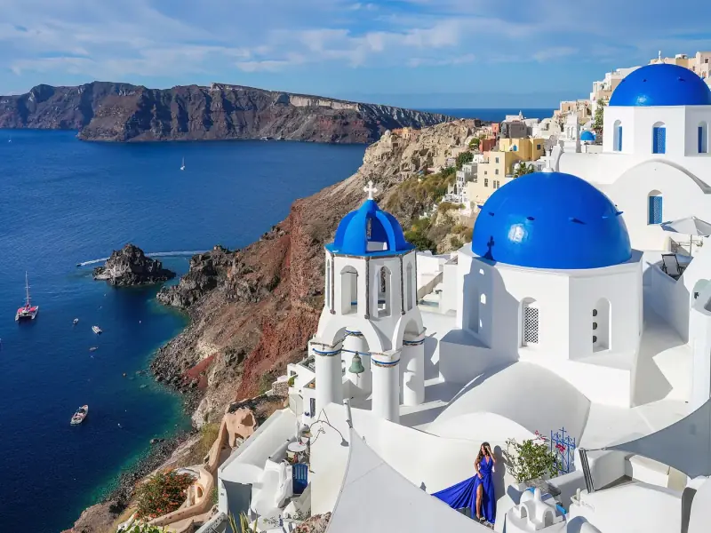 Santorini, Grecia